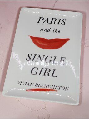 LENOX Kate Spade Tray Paris and The Single Girl A Way with Words Collection